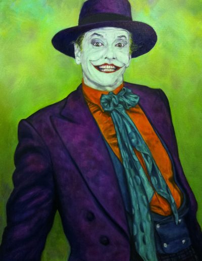 , Joker Jack, olio su tela, cm 60x80, 2017