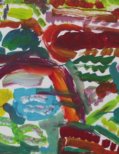 Giulia - laboratorio per bambini astrattismo lirico